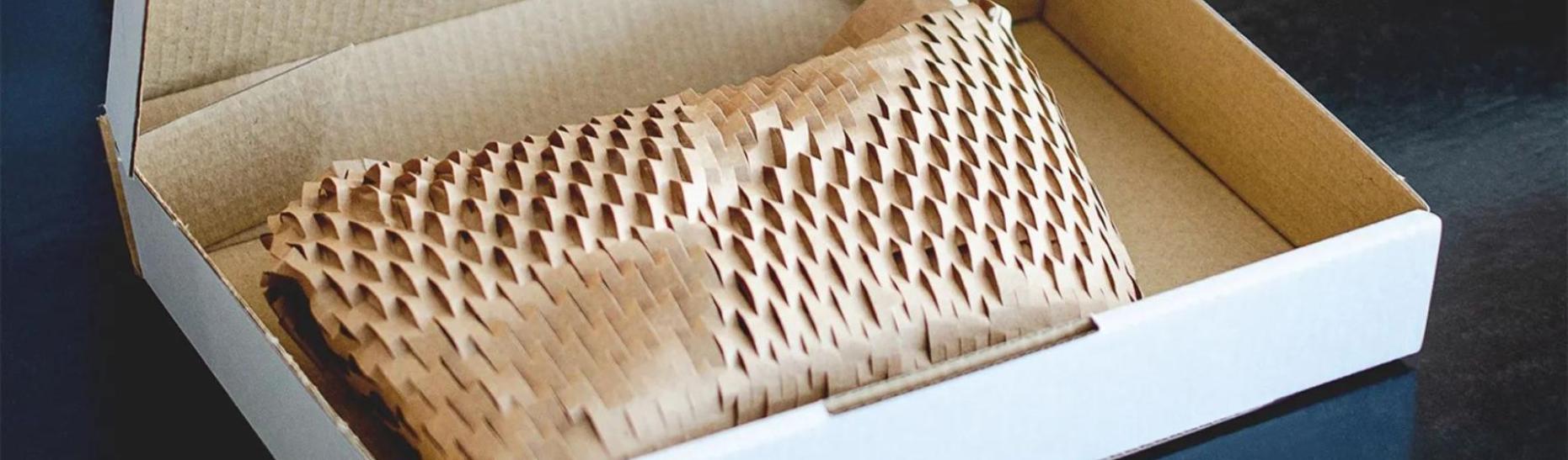 Geami wrap in mailing box