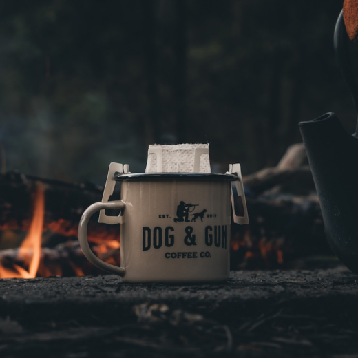 Dog & Gun Coffee in a Mug