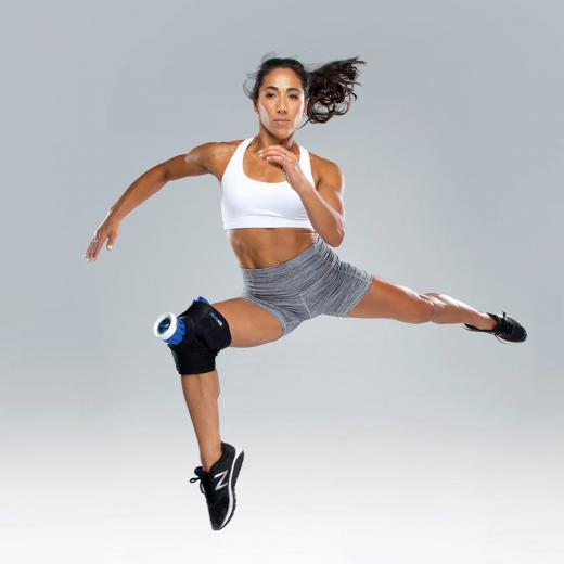 Lydia Lassila with BodyICE Product