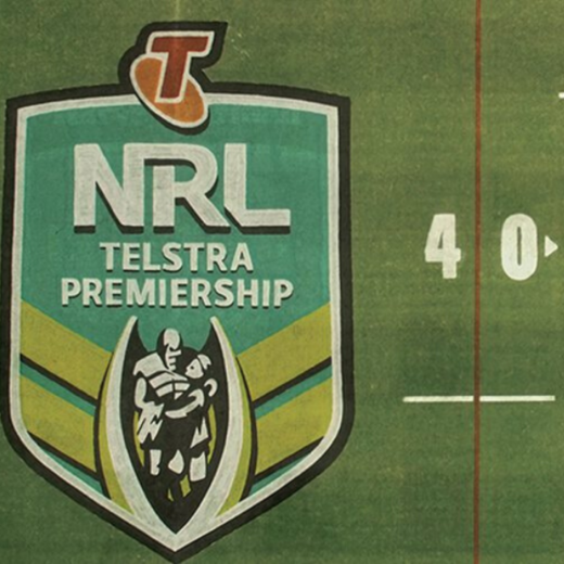 NRL Logo on Field 