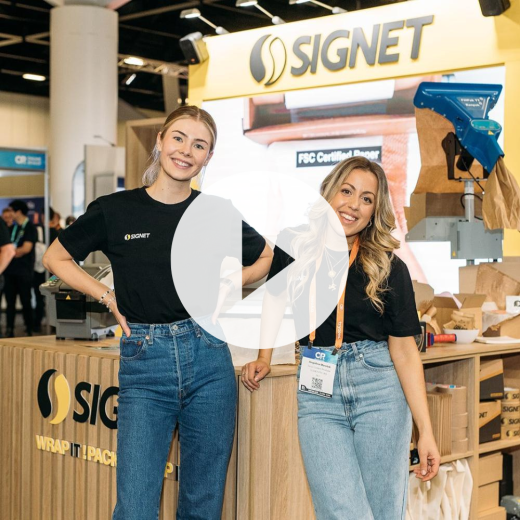 Signet Stand at Online Retailer 