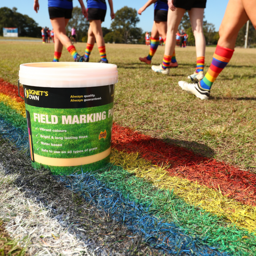 Signet's Own Field Marking Paint for Pride Cup