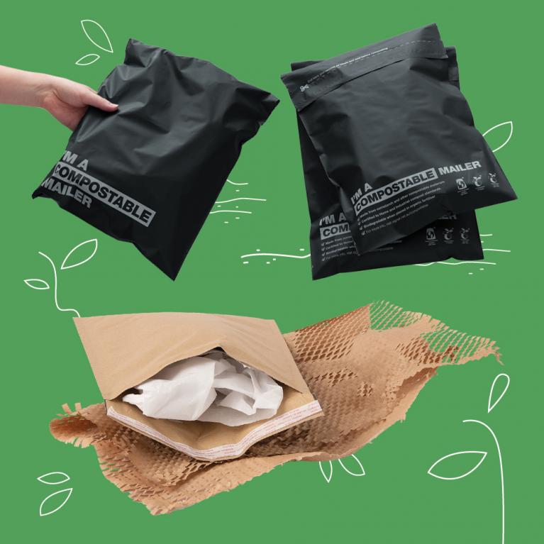 Signet's Honeycomb and Compostable Mailers