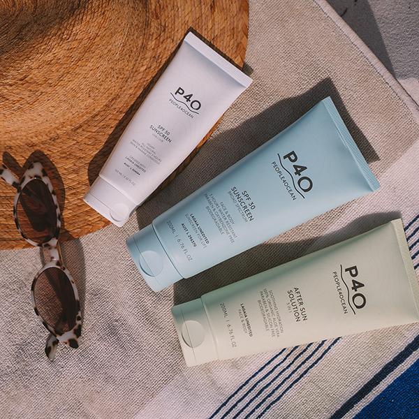 P4O sunscreen on deck