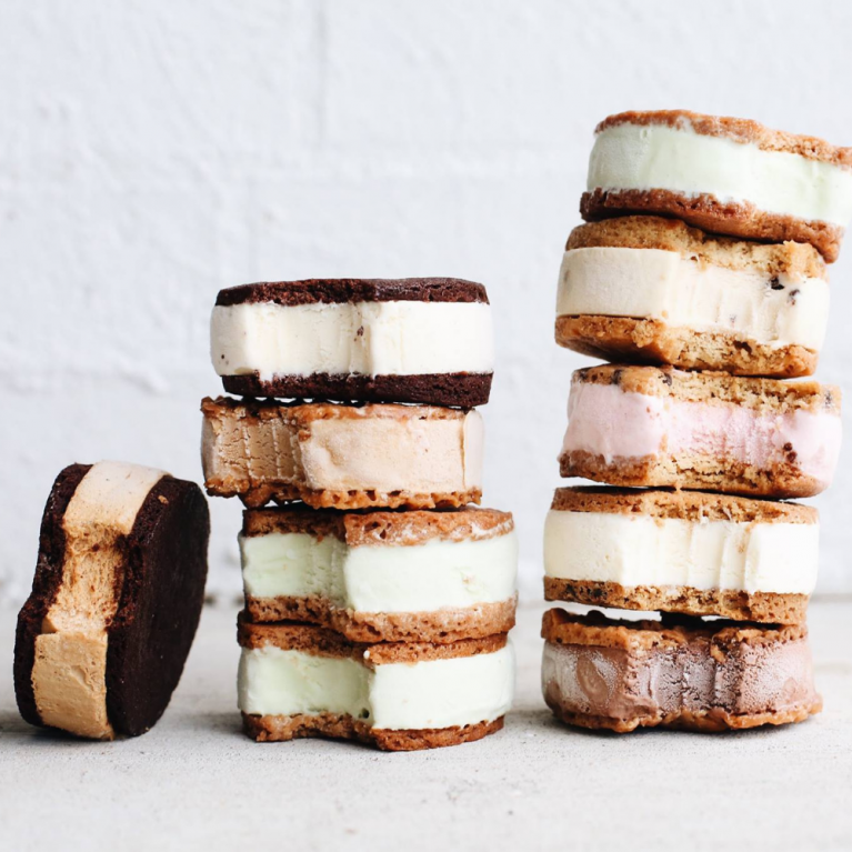 Pat and Sticks Ice Cream Sandwiches