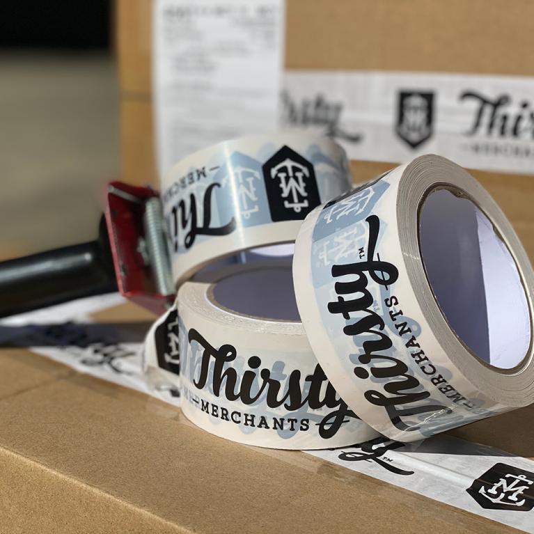 Thirsty Merchants Custom Tape