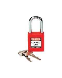 Brady Safety Padlock - Red