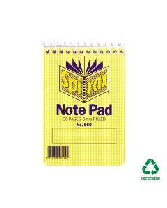 Spirax No.560 Pocket Notepad