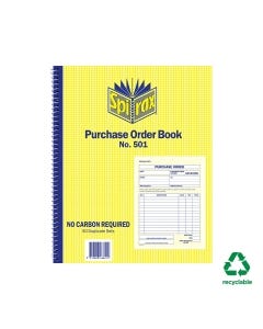Spirax No.501 Order Book