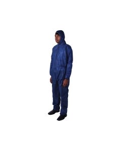 Disposable Polypropylene Overalls L Size - Navy