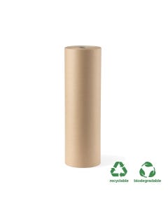 Kraft Wrapping Paper 750mm x 340m x 60gsm - 100% Recyclable