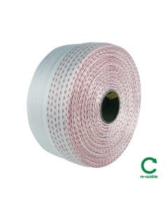 Signet's Own Poly-Woven Strapping - 19mm x 500m - 2 Red Line