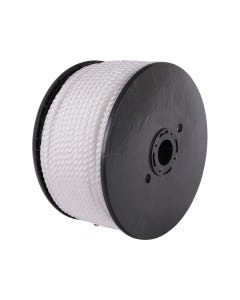 Signet's Silver Staple Polyethylene Rope Spool 8mm x 200m