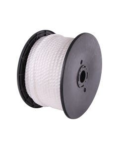 Signet's Silver Staple Polyethylene Rope Spool 12mm x 100m