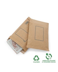 Jiffy Padded Bags (P1) 150mm x 225mm (200 per carton) - 100% Recyclable