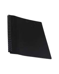 Refillable Display Folder - Black