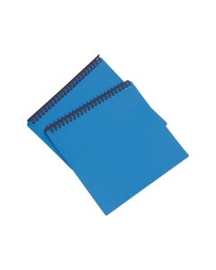 Refillable Display Folder - Blue