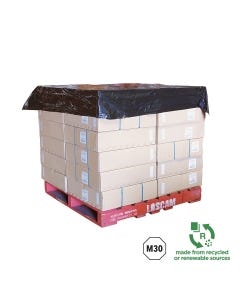 Pallet Caps - 1700mm sq x 17um Black (250 caps per roll)