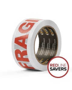 Signet's Own White Warning Tape 48mm x 66m - Fragile