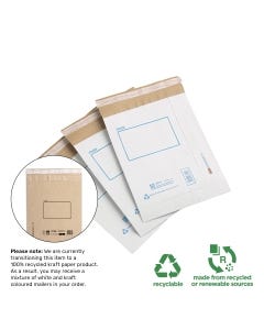 Jiffy Utility Mailer (U2) 215mm x 280mm (200 per carton) - 100% Recyclable