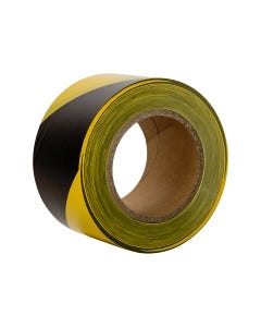 Hazard Tape 75mm x 75m - Yellow/Black