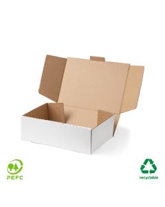 White Signet Mailing Box 310mm x 225mm x 102mm