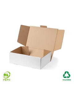 White Signet Mailing Box 430mm x 305mm x 140mm
