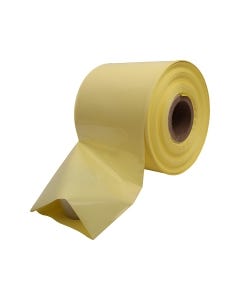 Temporary Down Pipe 200mm x 170m x 100um - Yellow