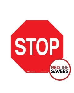 Stop Sign 600mm x 600mm Metal