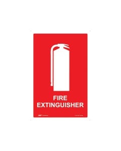 Fire Extinguisher 300mm x 450mm - Polypropylene