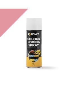Signet's Steel Colour Coding Spray - Rose Pink (R25)