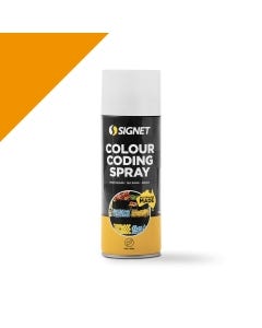 Signet's Steel Colour Coding Spray - Marigold (X13)