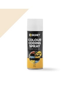 Signet's Steel Colour Coding Spray - Warm White (X33)