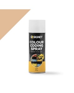 Signet's Steel Colour Coding Spray - Biscuit (X42)