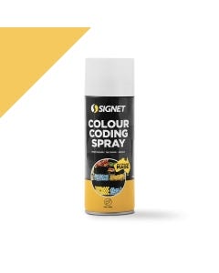 Signet's Own Steel Colour Coding Spray - Custard (Y22)