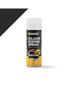 Signet's Steel Colour Coding Spray - Black (00E53)