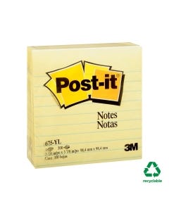 3M Lined Post-it Notes