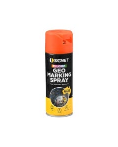 Signet's Vertical Geo Spray - Fluoro Orange