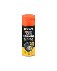 Signet's Own Vertical Geo Spray - Fluoro Orange