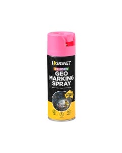 Signet's Vertical Geo Spray - Fluoro Pink