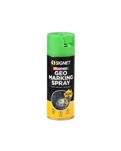 Signet's Vertical Geo Spray - Fluoro Green