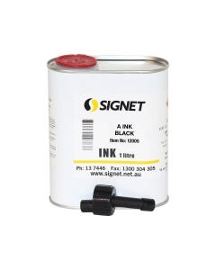 Signet A Ink 1 Litre - Black