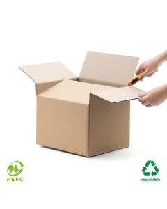 Signet Adjustable Carton 305mm x 214mm x 400mm - 100% Recyclable