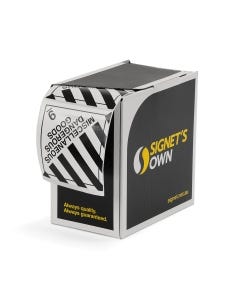 Signet's Labels 100mm x 100mm - Miscellaneous Dangerous Goods 9 (1000 per roll)