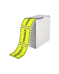 Signet's Own Fragile Labels 75mm x 100mm (1000 per roll)