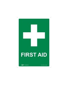 First Aid 300mm x 450mm - Polypropylene