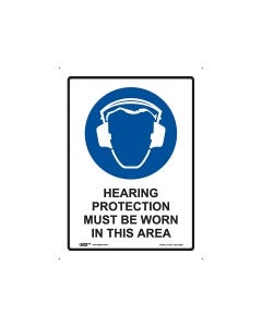 Hearing Protection 225mm x 300mm - Polypropylene