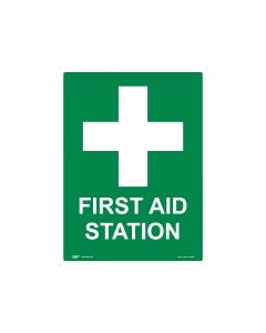 First Aid Station 450mm x 600mm - Coreflute