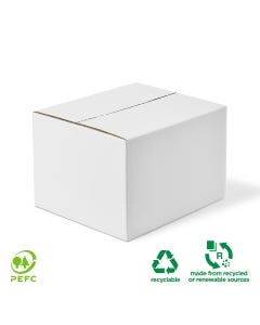 Signet White Shipping Carton 320mm x 240mm x 190mm - 100% Recyclable