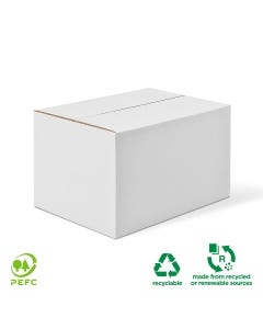 Signet White Shipping Carton 430mm x 302mm x 247mm - 100% Recyclable